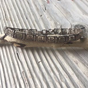Handmade 925 Grecian Key Bracelet